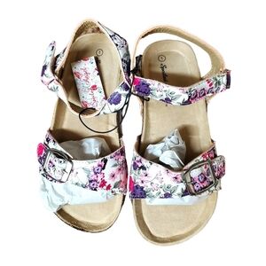 Spoiled Angel Floral Print Sandals Kids 1